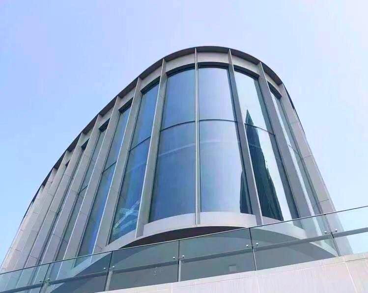 酒泉市弧形楼梯玻璃热弯玻璃 - 一站式服务